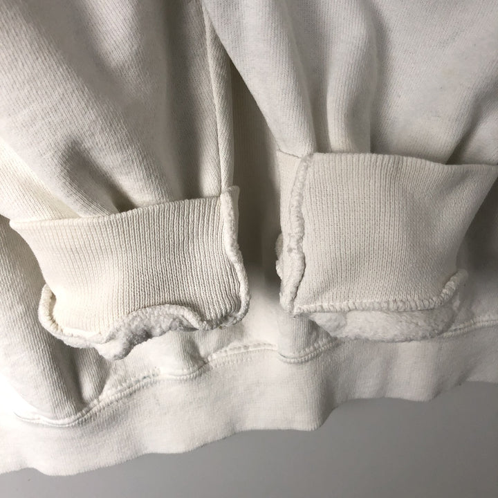 Vintage 90'S Nike One-Point Logo Sweatshirt, Made in USA, Men's Size Medium cotton white type Vintage Second Hand