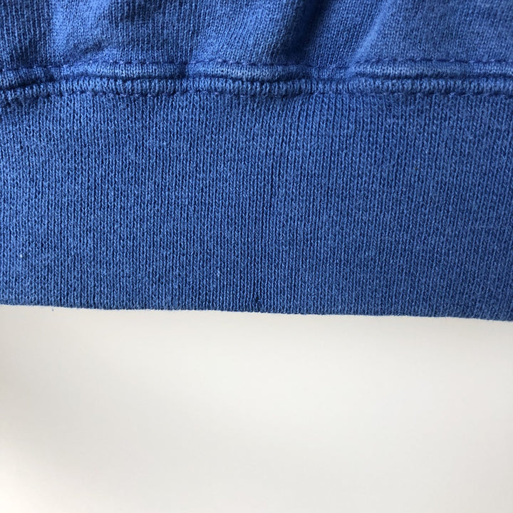 90'S Nike One Point Logo Sweatshirt Trainer Made in USA Men's XL Vintage cotton blue type Vintage Second Hand