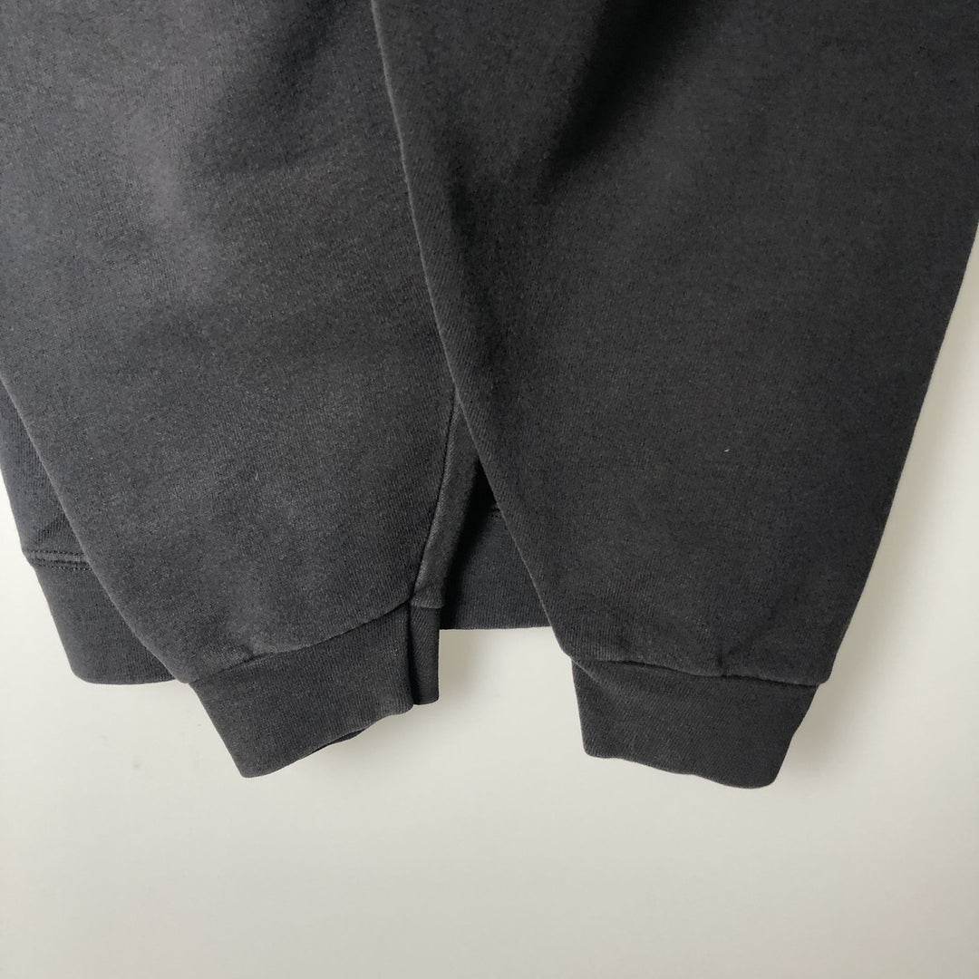 90'S Nike Logo Sweatshirt, Made in USA, Men's L Size, Vintage cotton black type Vintage Second Hand