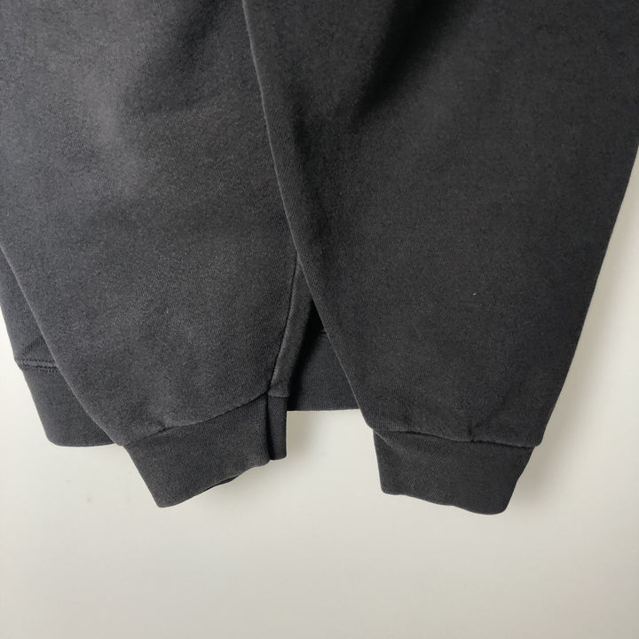 90'S Nike Logo Sweatshirt, Made in USA, Men's L Size, Vintage cotton black type Vintage Second Hand