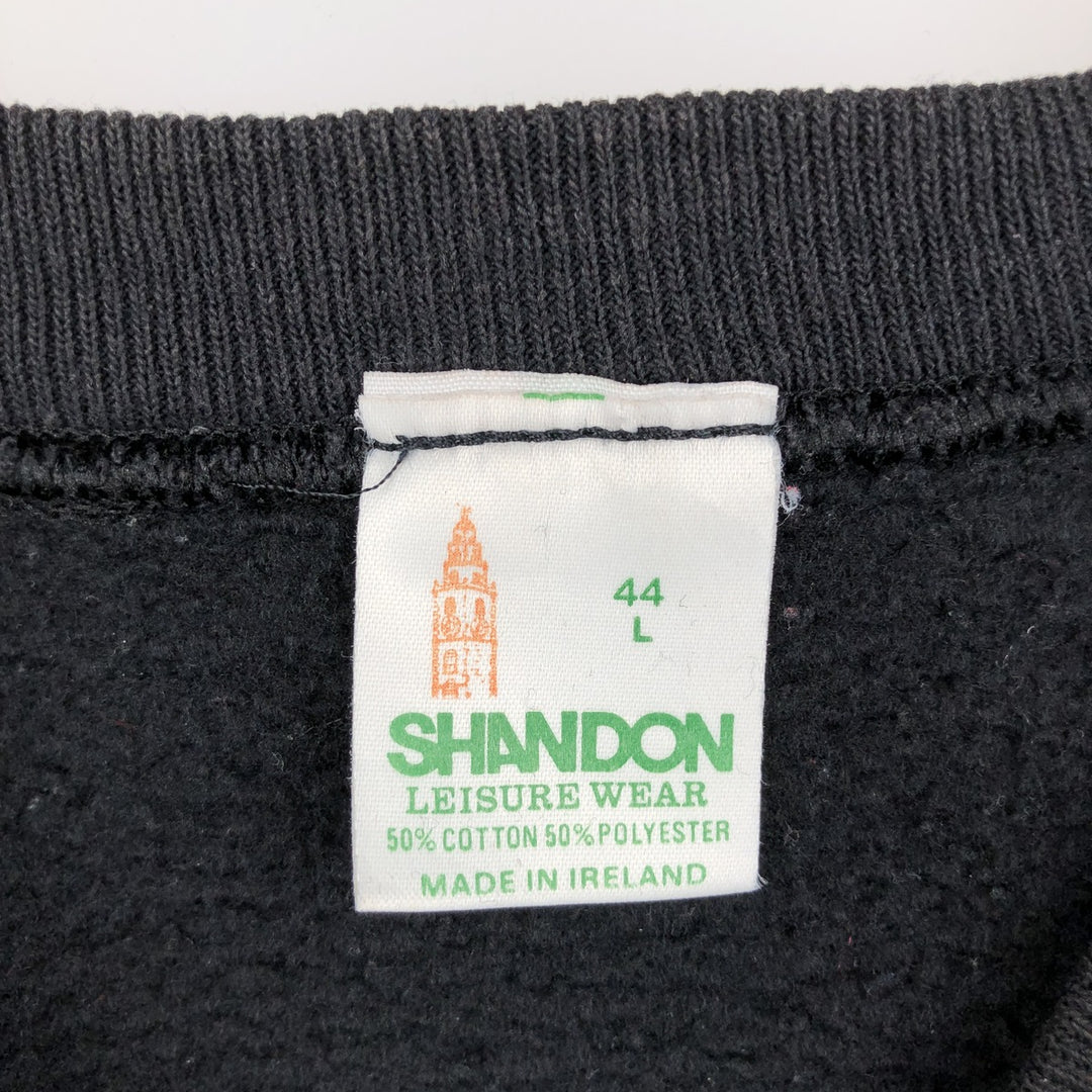 90'S Guinness Beer Advertising Sweatshirt, Men's Size L (approx.), Vintage cotton black type Vintage Second Hand