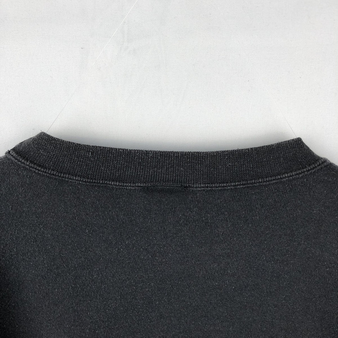 90'S Planet Hollywood Advertising Sweatshirt, Made in USA, Men's XL, Vintage cotton black type Vintage Second Hand