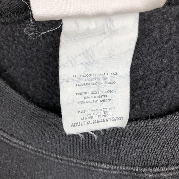 Harley-Davidson Advertising Sweatshirt, Men's XL Size cotton black type Vintage Second Hand