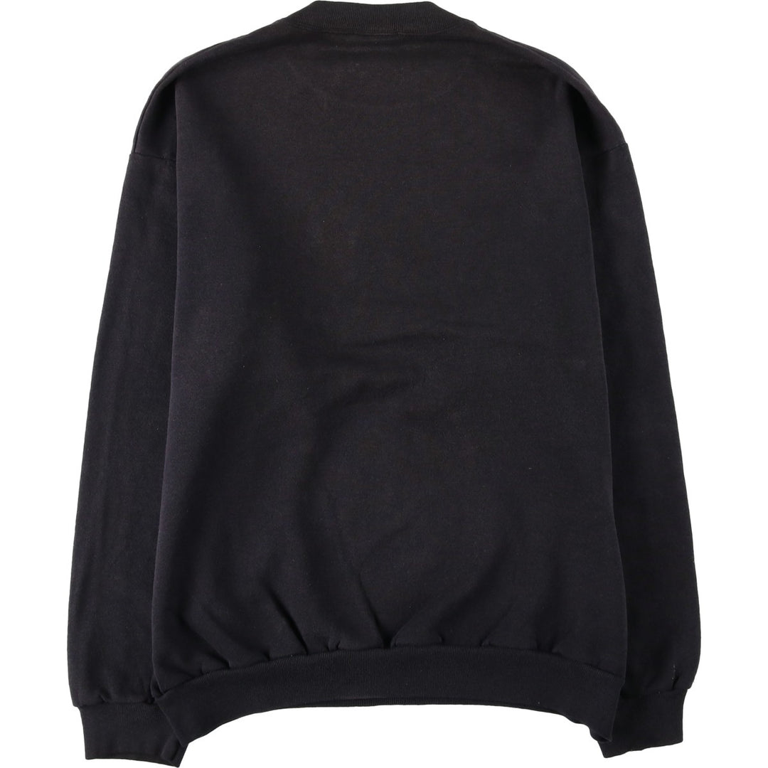 Harley-Davidson advertising sweatshirt, made in USA, men's size L equivalent, vintage. polyester black type Vintage Second Hand