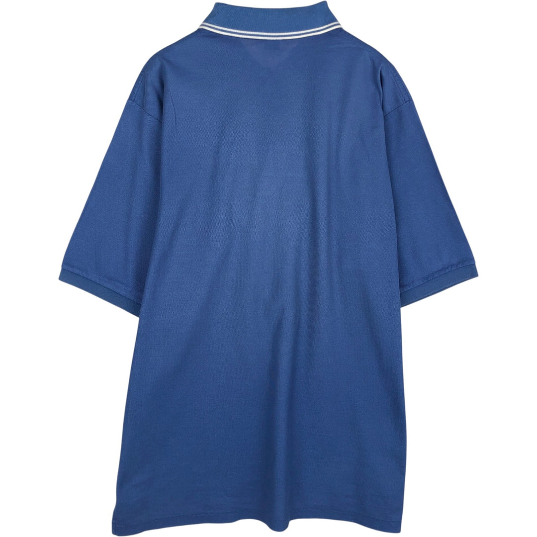 Ralph Lauren POLO GOLF Short Sleeve Polo Shirt Men's XL cotton blue type Vintage Second Hand
