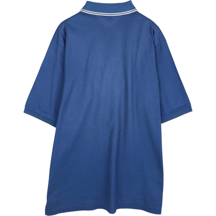 Ralph Lauren POLO GOLF Short Sleeve Polo Shirt Men's XL cotton blue type Vintage Second Hand