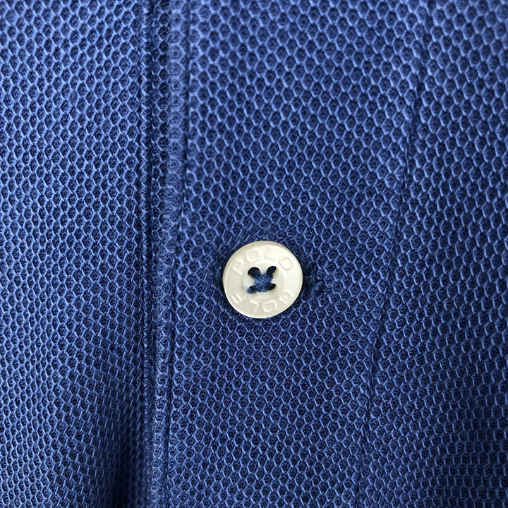 Ralph Lauren POLO GOLF Short Sleeve Polo Shirt Men's XL cotton blue type Vintage Second Hand
