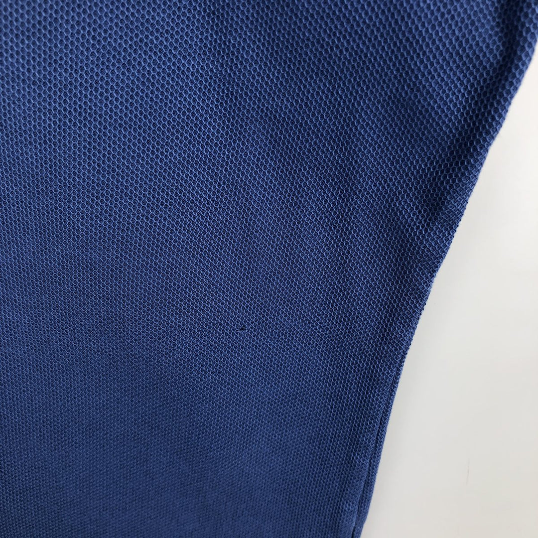 Ralph Lauren POLO GOLF Short Sleeve Polo Shirt Men's XL cotton blue type Vintage Second Hand