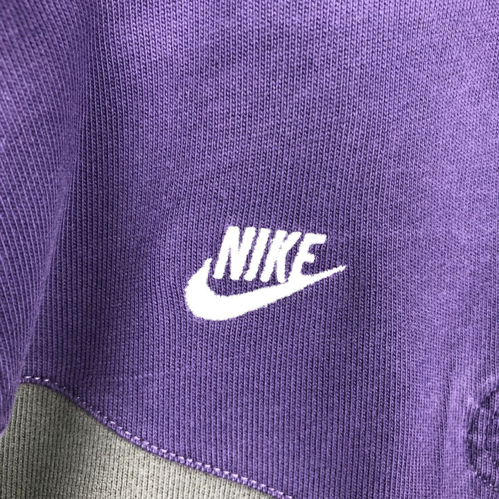 Nike College Short-Sleeve Rugby Shirt, Men's Size M (approx.) cotton purple type Vintage Second Hand