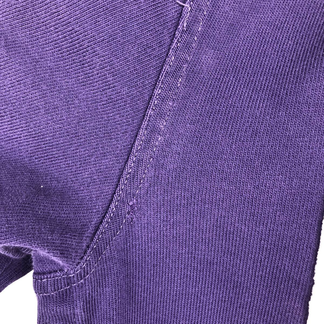 Nike College Short-Sleeve Rugby Shirt, Men's Size M (approx.) cotton purple type Vintage Second Hand