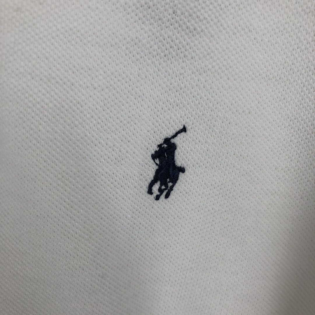 Ralph Lauren POLO by Ralph Lauren short sleeve polo shirt, men's size L cotton white type Vintage Second Hand