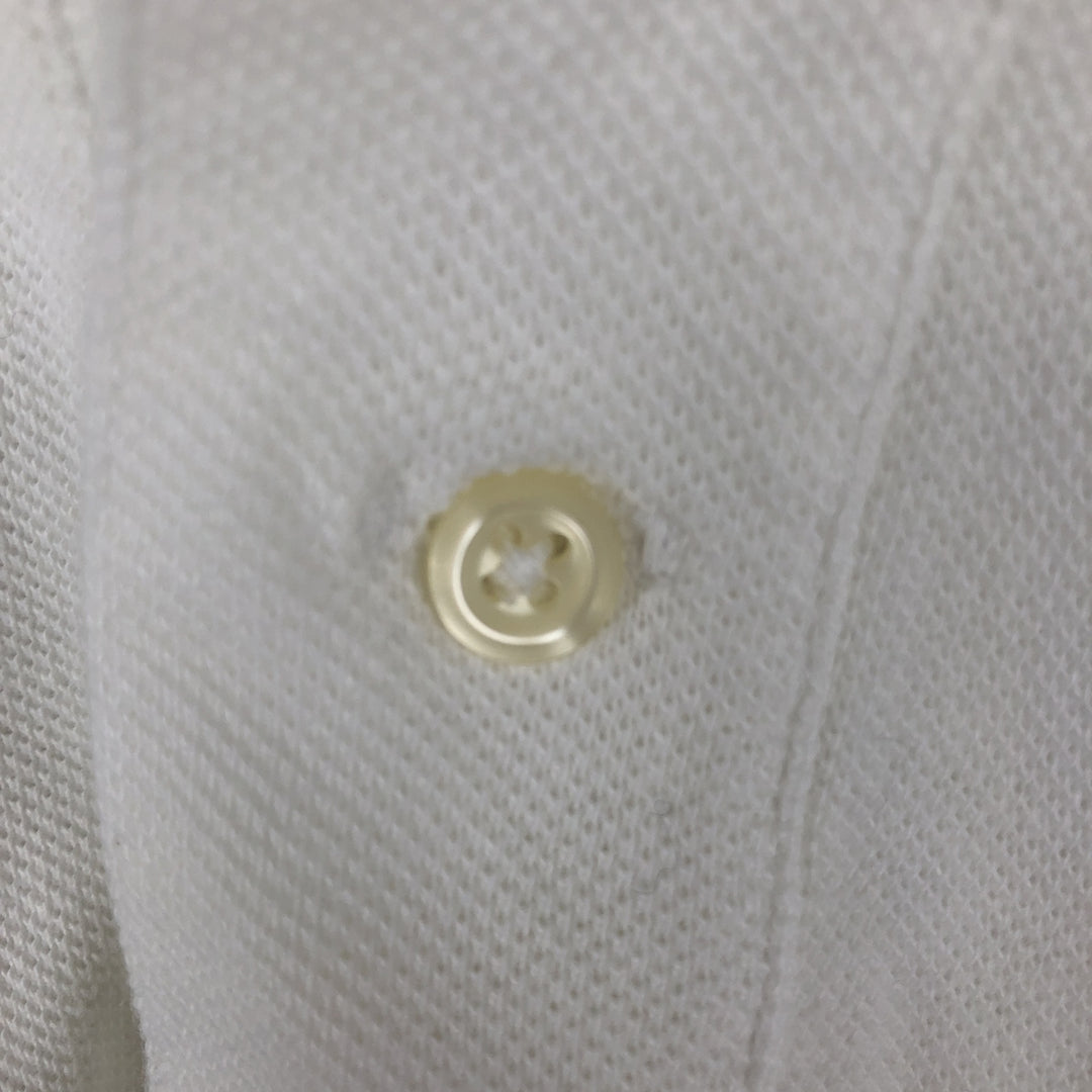 Ralph Lauren POLO by Ralph Lauren short sleeve polo shirt, men's size L cotton white type Vintage Second Hand