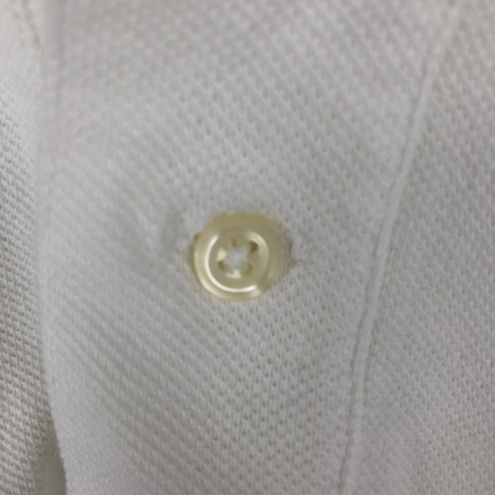 Ralph Lauren POLO by Ralph Lauren short sleeve polo shirt, men's size L cotton white type Vintage Second Hand