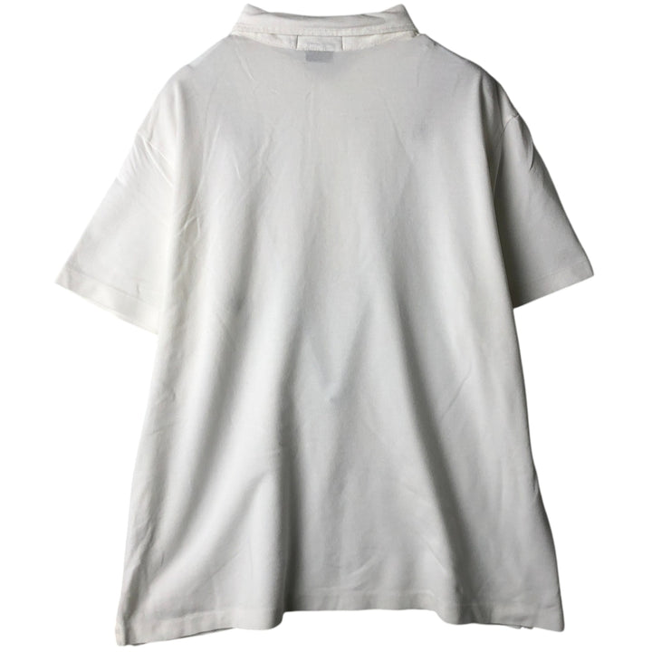 Ralph Lauren POLO by Ralph Lauren short sleeve polo shirt, men's size XXL Pima Cotton white type Vintage Second Hand