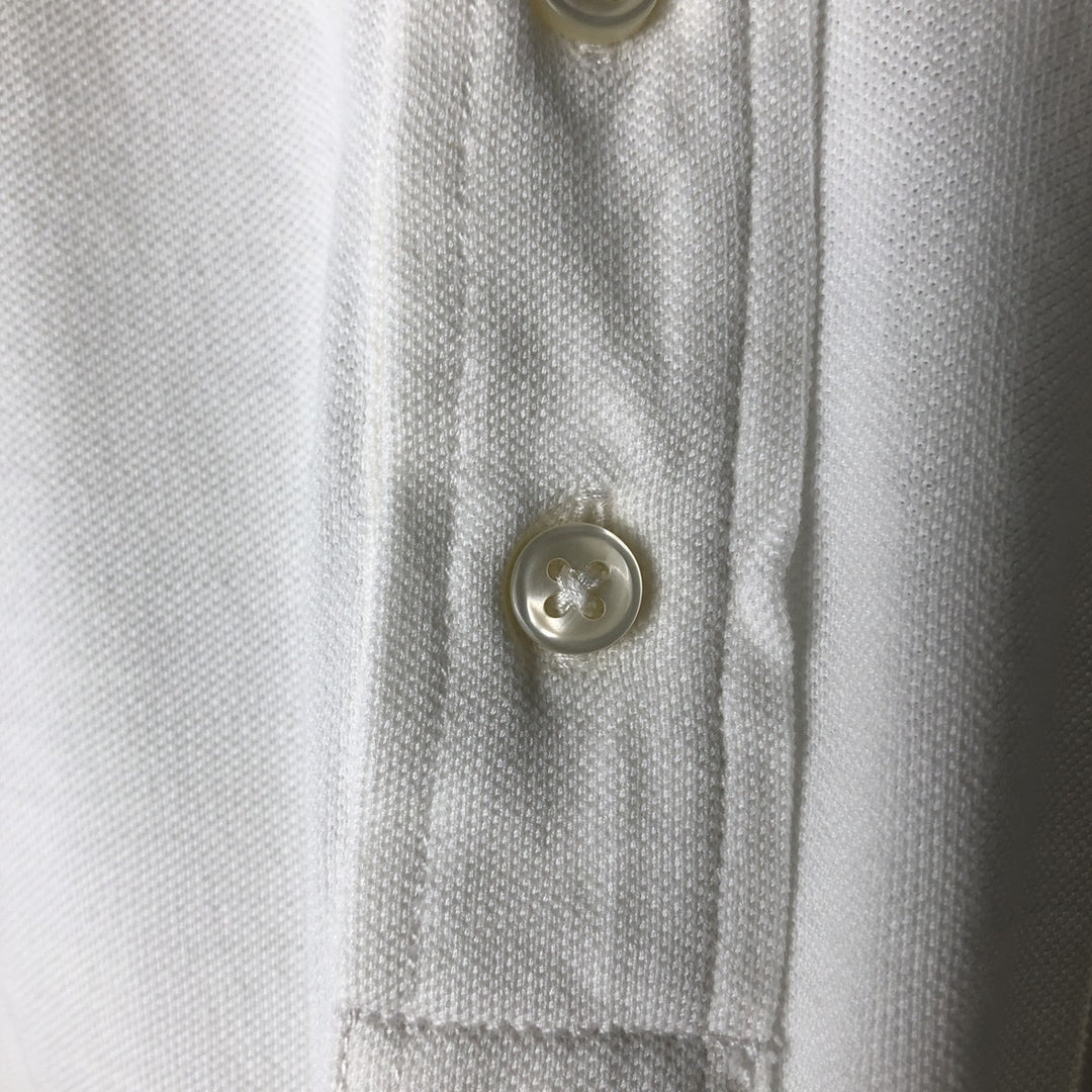 Ralph Lauren POLO by Ralph Lauren short sleeve polo shirt, men's size XXL Pima Cotton white type Vintage Second Hand
