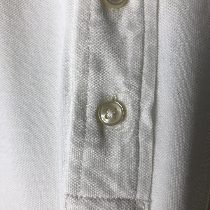 Ralph Lauren POLO by Ralph Lauren short sleeve polo shirt, men's size XXL Pima Cotton white type Vintage Second Hand