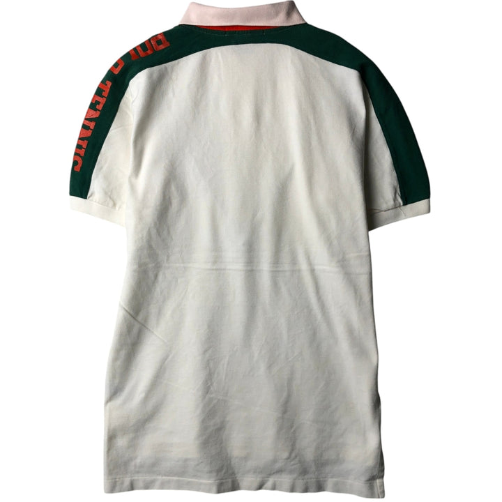 Ralph Lauren POLO by Ralph Lauren short sleeve polo shirt, men's size M cotton white type Vintage Second Hand