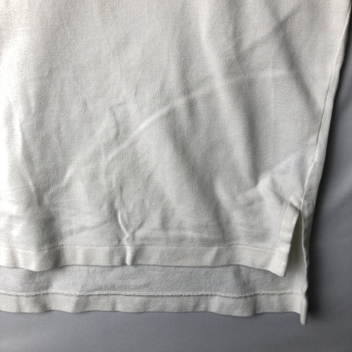 Ralph Lauren POLO by Ralph Lauren short sleeve polo shirt, men's size M cotton white type Vintage Second Hand