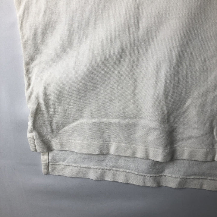Ralph Lauren POLO by Ralph Lauren short sleeve polo shirt, men's size M cotton white type Vintage Second Hand