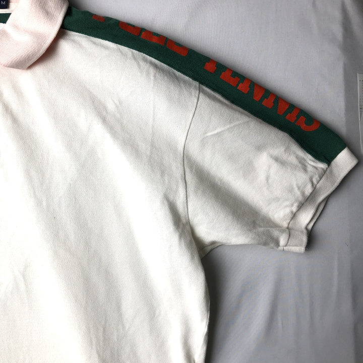 Ralph Lauren POLO by Ralph Lauren short sleeve polo shirt, men's size M cotton white type Vintage Second Hand