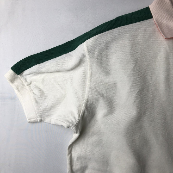 Ralph Lauren POLO by Ralph Lauren short sleeve polo shirt, men's size M cotton white type Vintage Second Hand