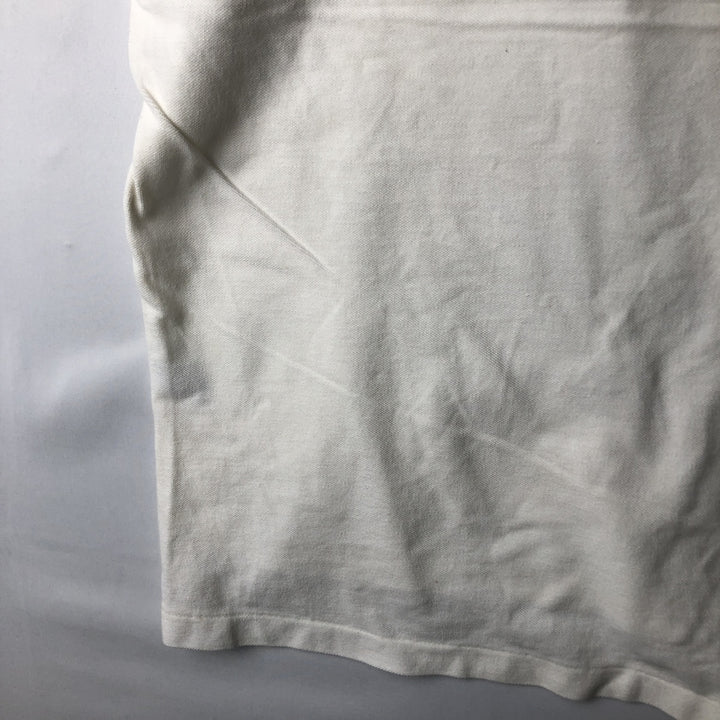 Ralph Lauren POLO by Ralph Lauren short sleeve polo shirt, men's size M cotton white type Vintage Second Hand