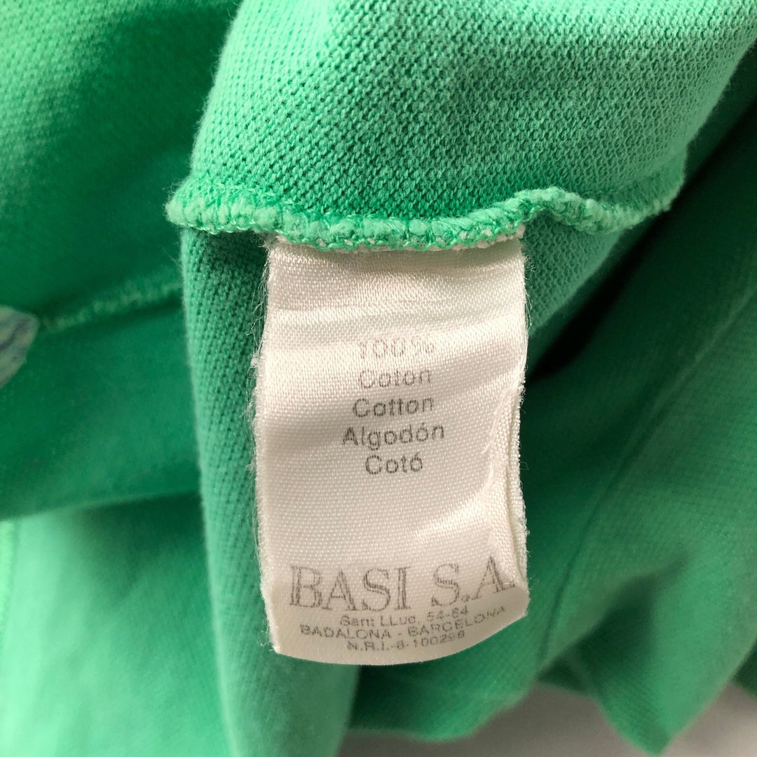 Lacoste LACOSTE Short Sleeve Polo Shirt Size 6 Men's XL unclear green type Vintage Second Hand