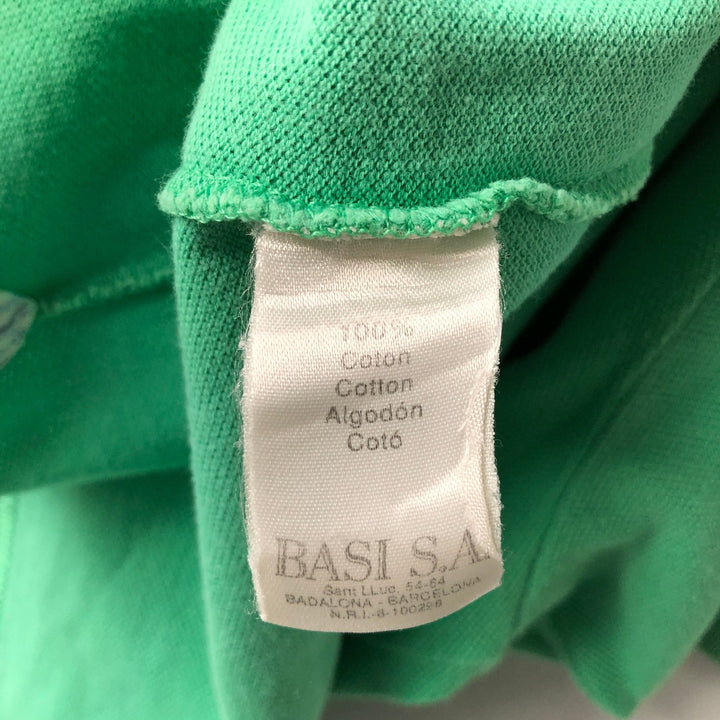 Lacoste LACOSTE Short Sleeve Polo Shirt Size 6 Men's XL unclear green type Vintage Second Hand