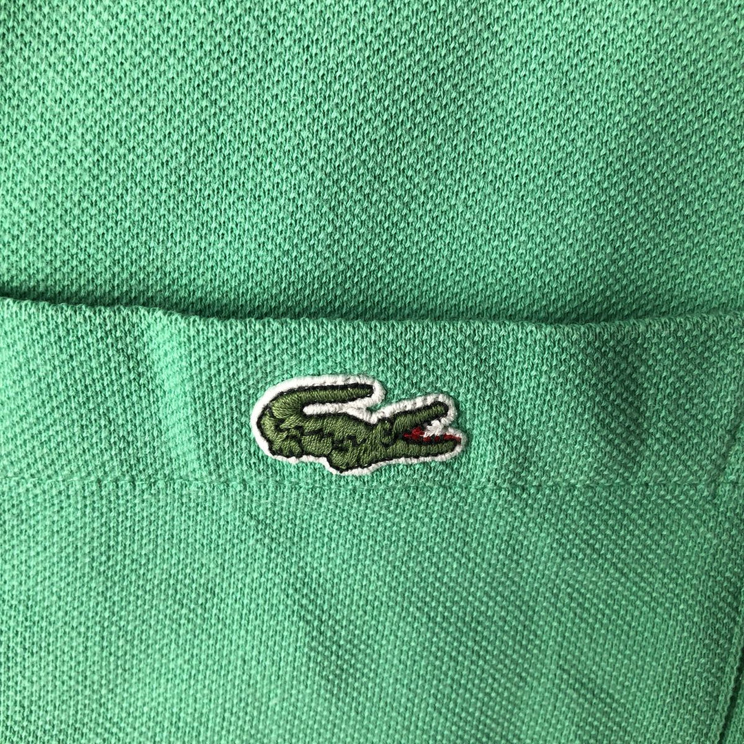 Lacoste LACOSTE Short Sleeve Polo Shirt Size 6 Men's XL unclear green type Vintage Second Hand