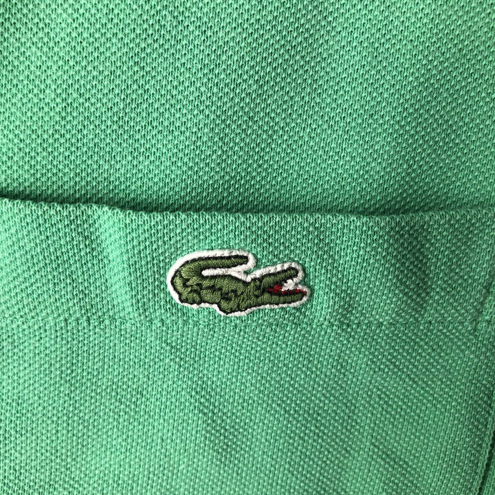 Lacoste LACOSTE Short Sleeve Polo Shirt Size 6 Men's XL unclear green type Vintage Second Hand