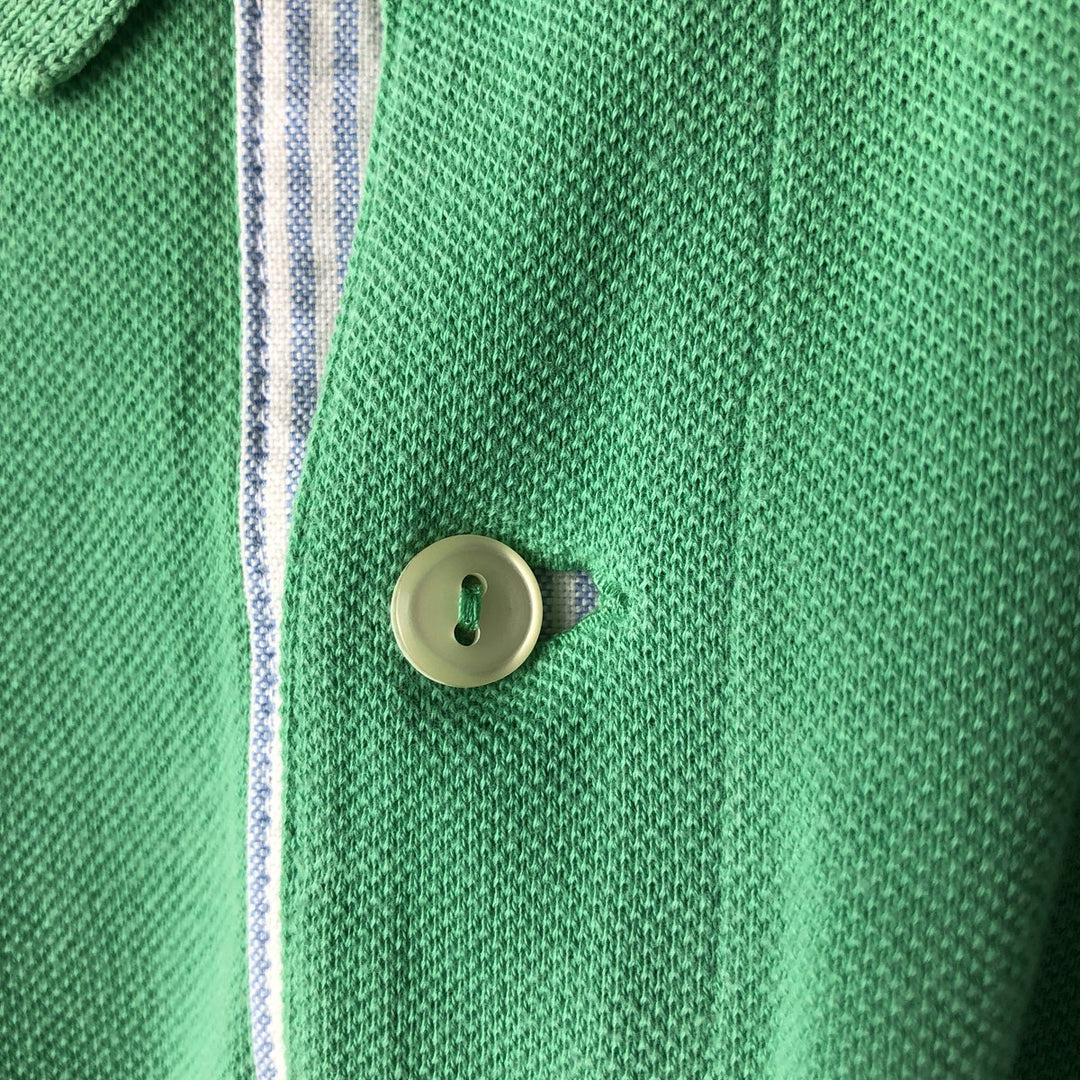 Lacoste LACOSTE Short Sleeve Polo Shirt Size 6 Men's XL unclear green type Vintage Second Hand
