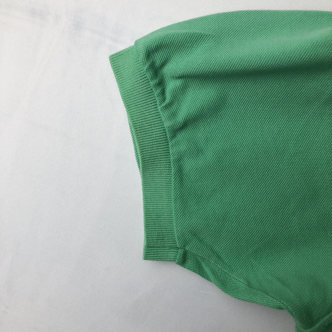 Lacoste LACOSTE Short Sleeve Polo Shirt Size 6 Men's XL unclear green type Vintage Second Hand
