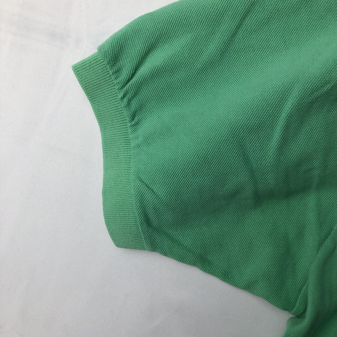 Lacoste LACOSTE Short Sleeve Polo Shirt Size 6 Men's XL unclear green type Vintage Second Hand