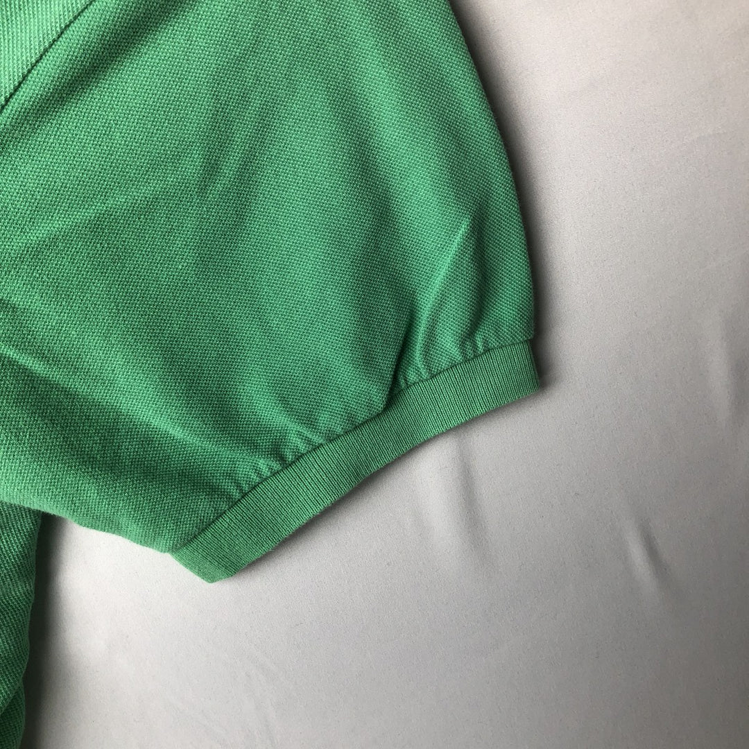 Lacoste LACOSTE Short Sleeve Polo Shirt Size 6 Men's XL unclear green type Vintage Second Hand