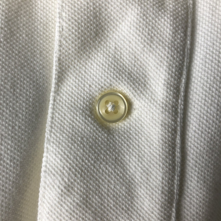 Ralph Lauren POLO by Ralph Lauren short sleeve polo shirt, men's size M cotton white type Vintage Second Hand