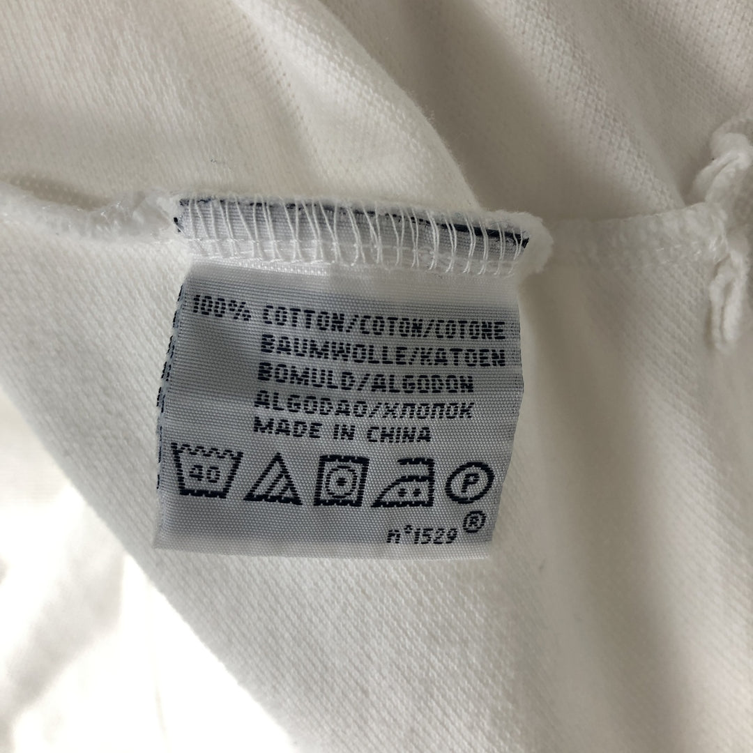 Ralph Lauren POLO by Ralph Lauren CUSTOM FIT short sleeve polo shirt, men's size L cotton white type Vintage Second Hand