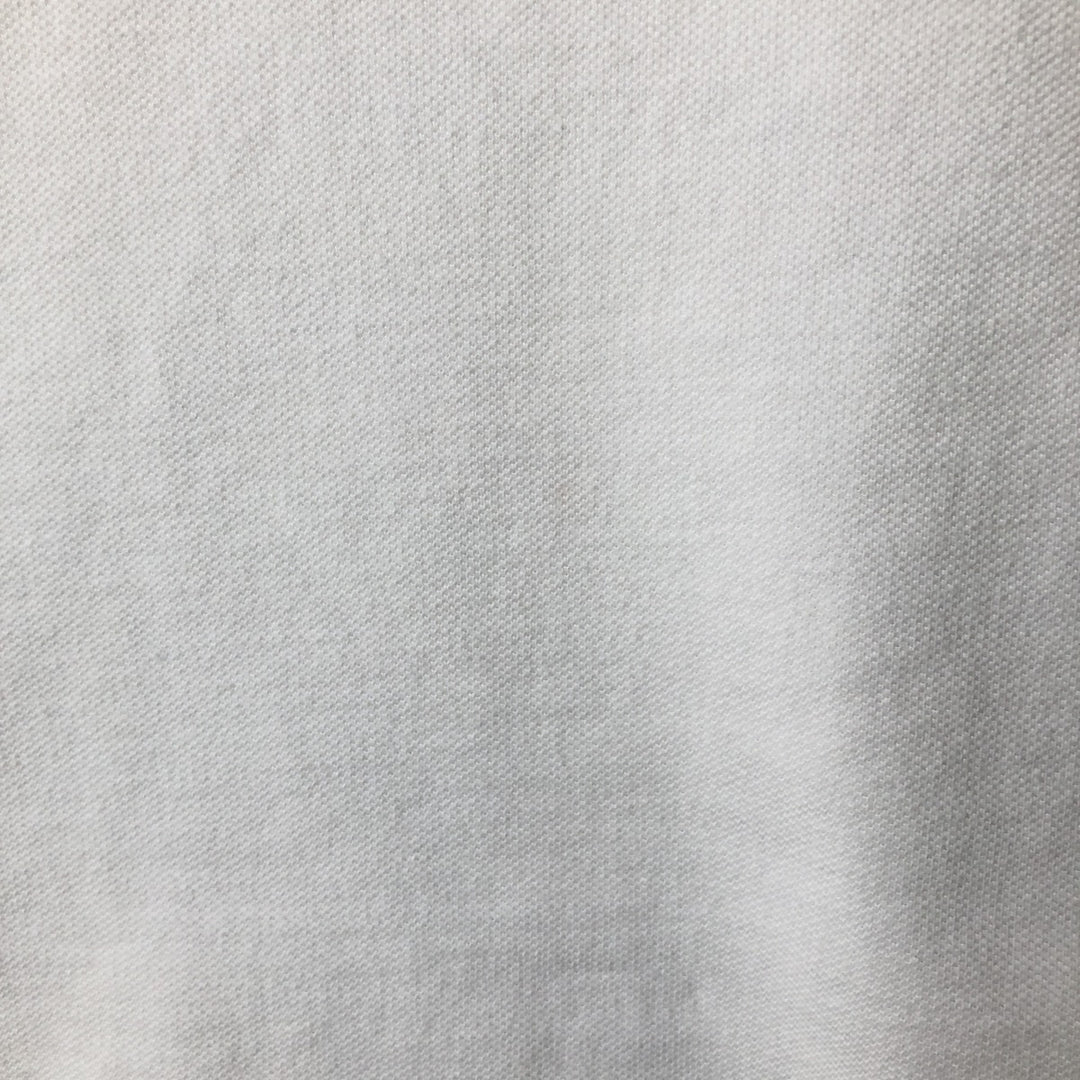 Ralph Lauren POLO by Ralph Lauren CUSTOM FIT short sleeve polo shirt, men's size L cotton white type Vintage Second Hand