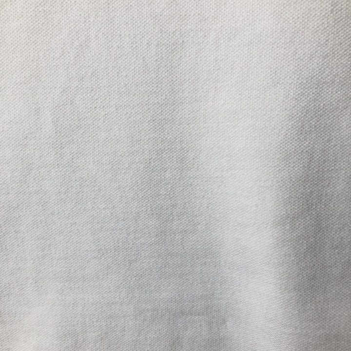 Ralph Lauren POLO by Ralph Lauren CUSTOM FIT short sleeve polo shirt, men's size L cotton white type Vintage Second Hand