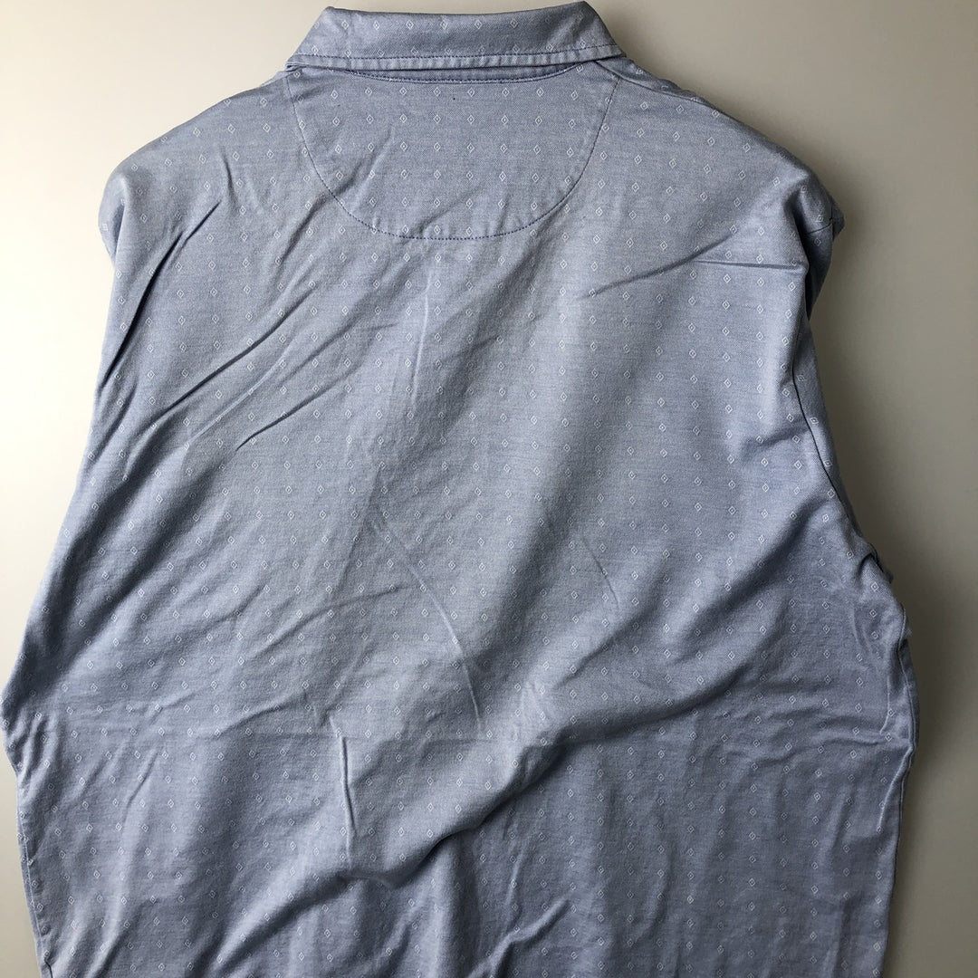 Ralph Lauren POLO GOLF Polo Golf short sleeve polo shirt for men size L Pima Cotton Blue type light blue Vintage Second Hand
