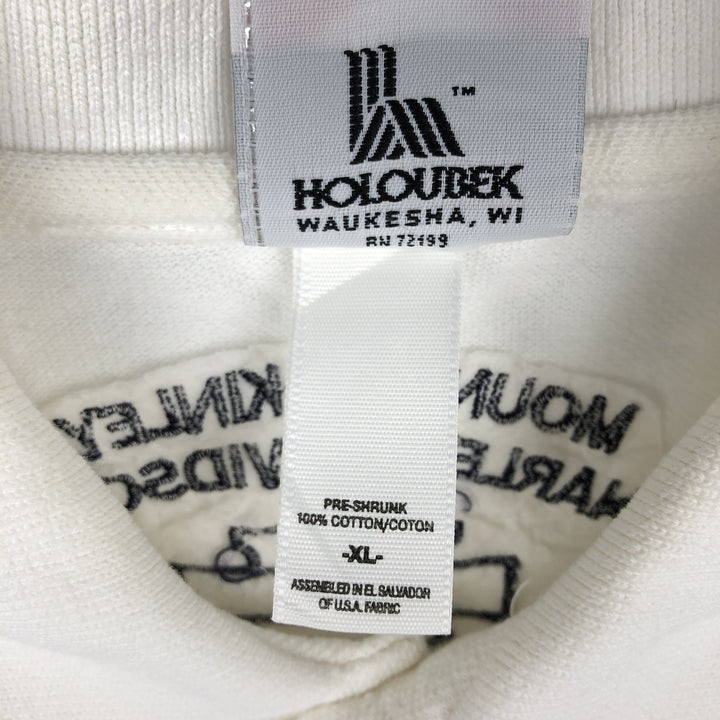 Harley-Davidson short-sleeved polo shirt, men's equivalent to XL cotton white type Vintage Second Hand