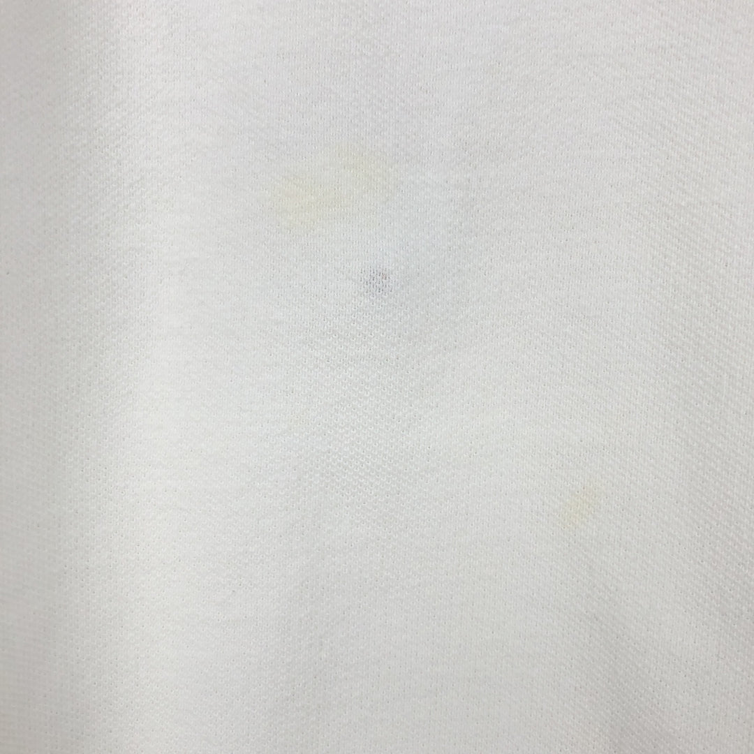 Harley-Davidson short-sleeved polo shirt, men's equivalent to XL cotton white type Vintage Second Hand