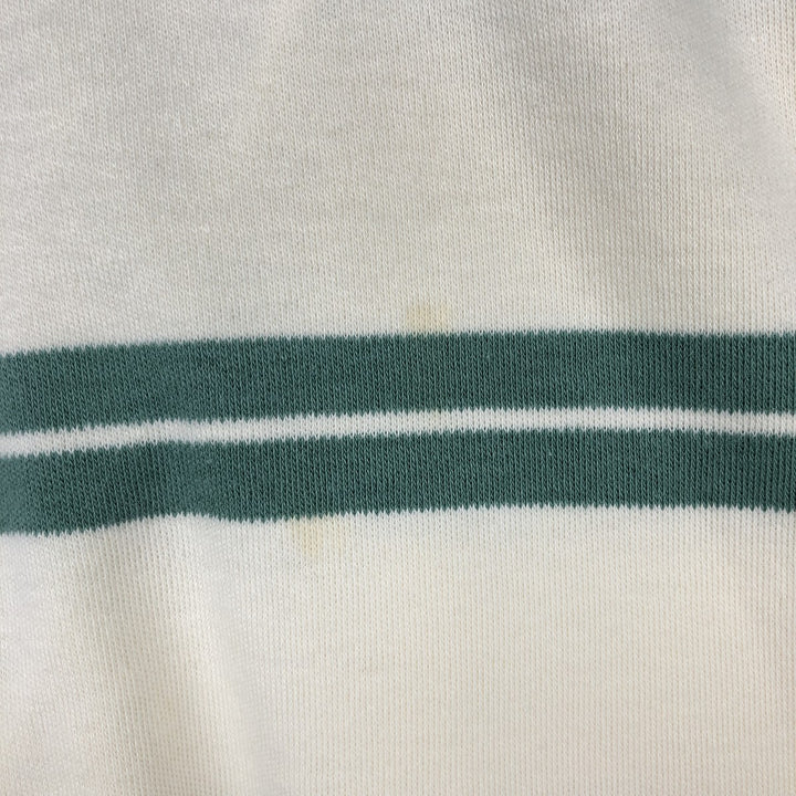 Ralph Lauren POLO by Ralph Lauren Multi-border short sleeve striped polo shirt Men's M size cotton green type Vintage Second Hand
