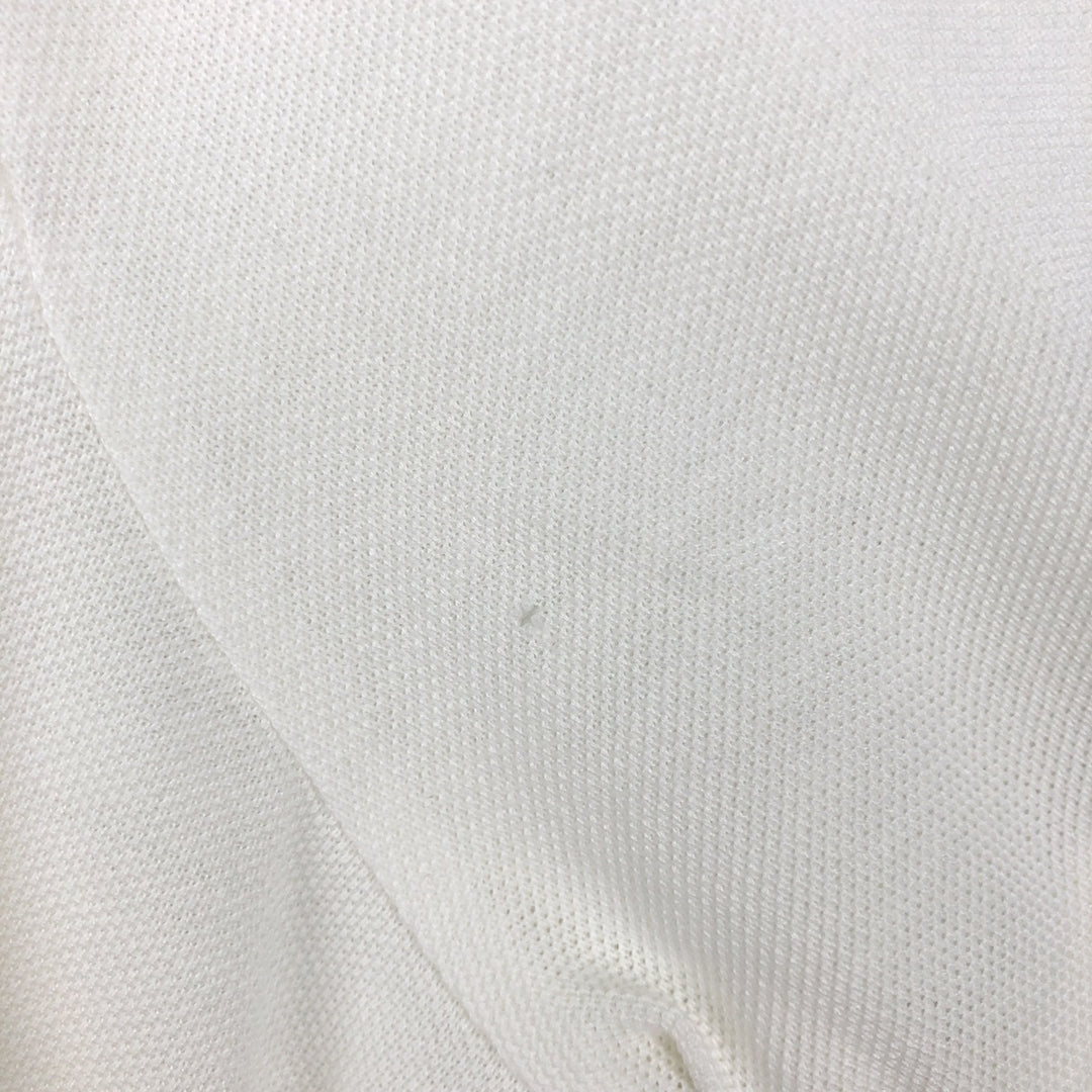 Ralph Lauren POLO by Ralph Lauren CUSTOM FIT short sleeve polo shirt, men's XL size Pima Cotton white type Vintage Second Hand