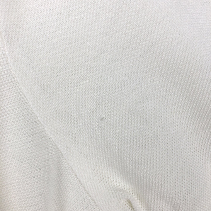 Ralph Lauren POLO by Ralph Lauren CUSTOM FIT short sleeve polo shirt, men's XL size Pima Cotton white type Vintage Second Hand
