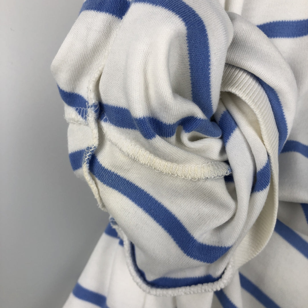 Ralph Lauren POLO by Ralph Lauren short sleeve striped polo shirt, men's size M cotton white type Vintage Second Hand