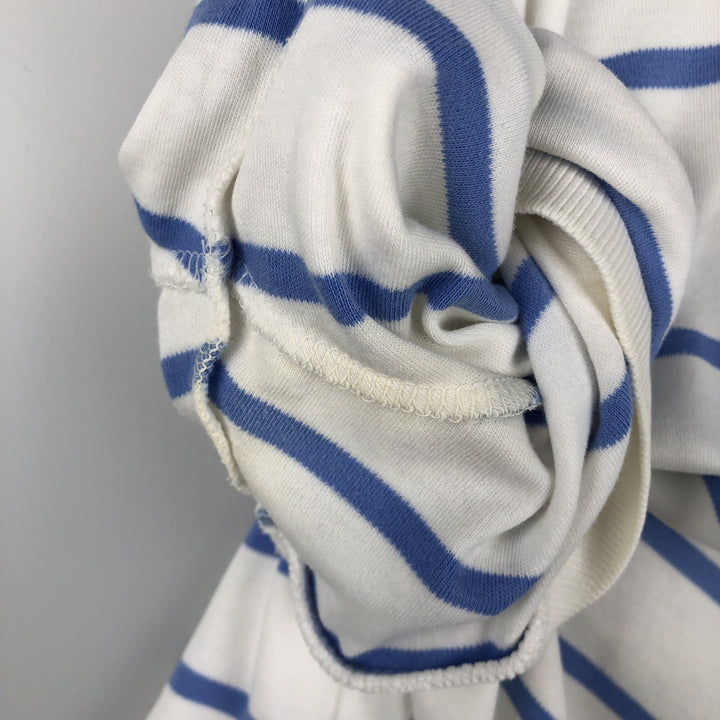 Ralph Lauren POLO by Ralph Lauren short sleeve striped polo shirt, men's size M cotton white type Vintage Second Hand