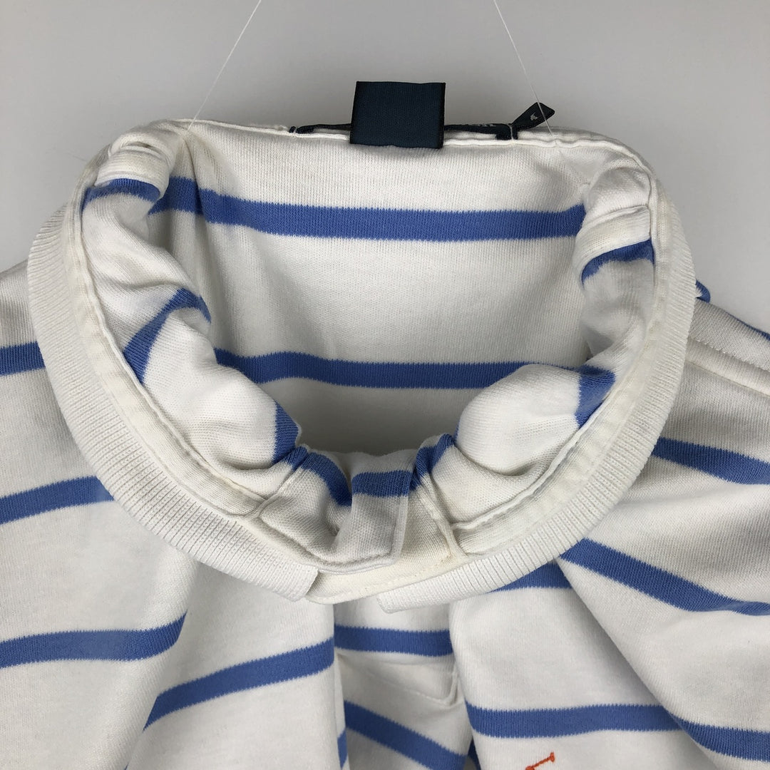 Ralph Lauren POLO by Ralph Lauren short sleeve striped polo shirt, men's size M cotton white type Vintage Second Hand