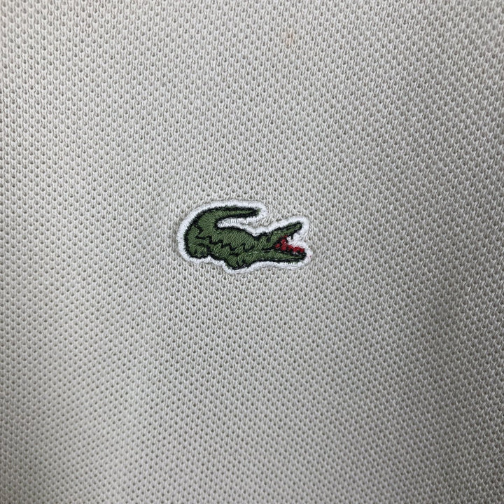 Lacoste Skipper Short-Sleeve Polo Shirt, Size 6 (Men's XL equivalent) cotton gray type Vintage Second Hand