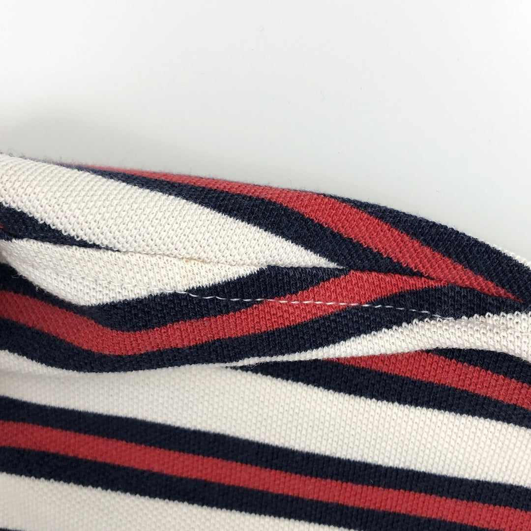 Ralph Lauren POLO by Ralph Lauren CUSTOM FIT Multi-stripe Short-Sleeve Polo Shirt, Men's XXL equivalent. cotton white type Vintage Second Hand