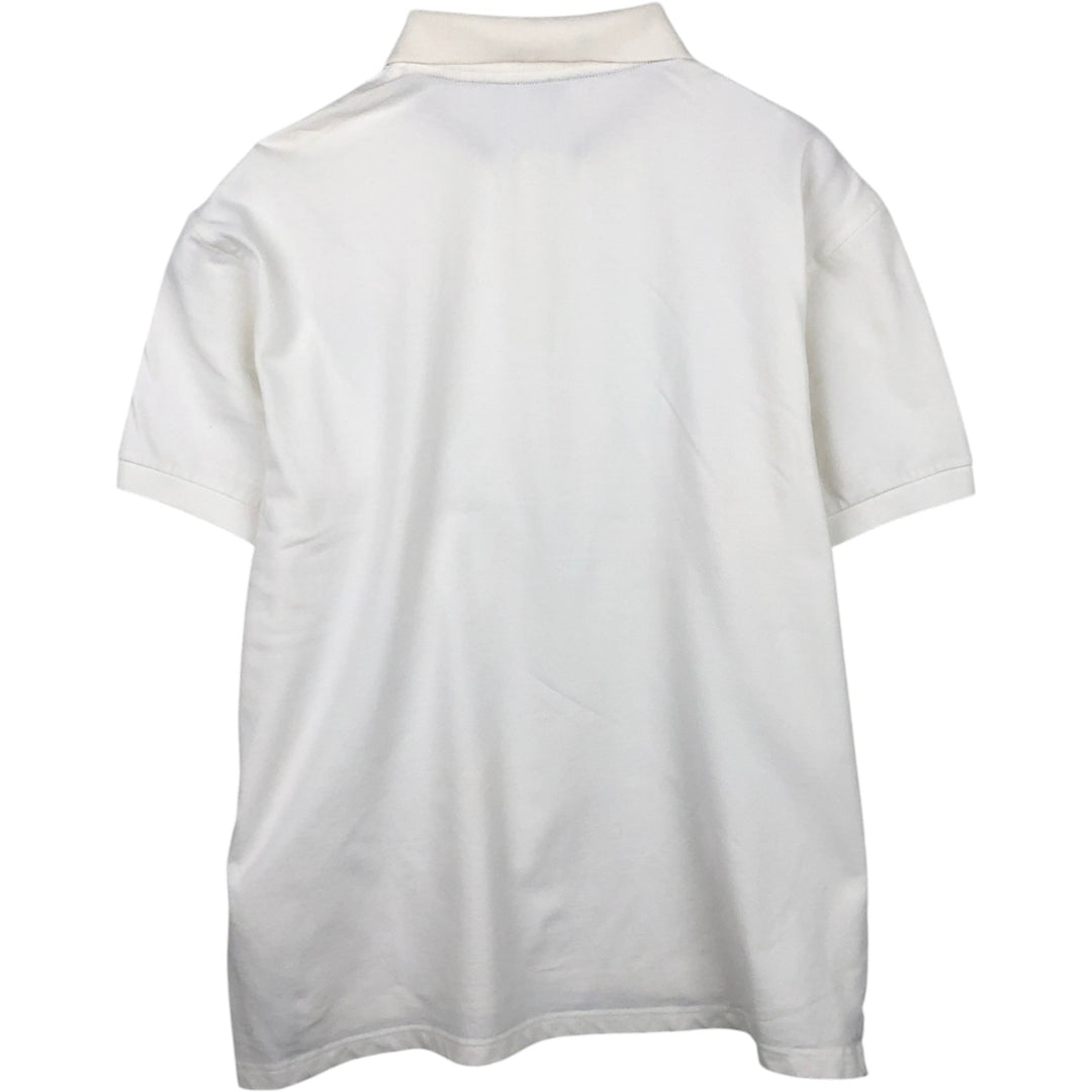 Harley-Davidson short-sleeved polo shirt, size L for men cotton white type Vintage Second Hand